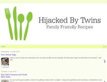 Tablet Screenshot of hijackedbytwins.com